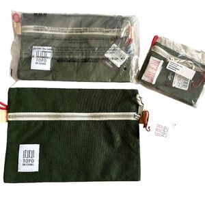 Topo Designs Accessory Bags Forest Green